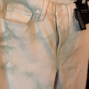 NWT Banana Republic MID-RISE SKINNY TIE-DYE JEAN, sz 28